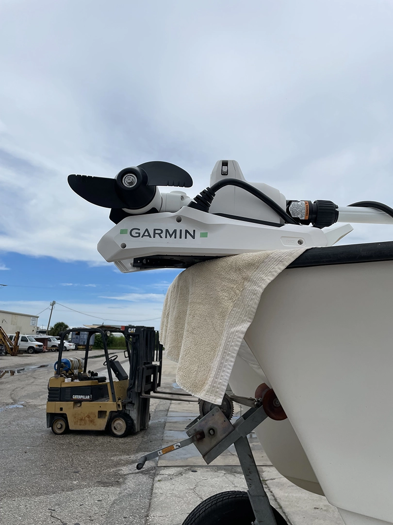 Garmin Kraken Trolling Motor Install